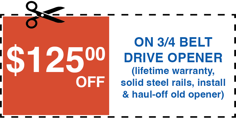 new garage door opener coupon discount